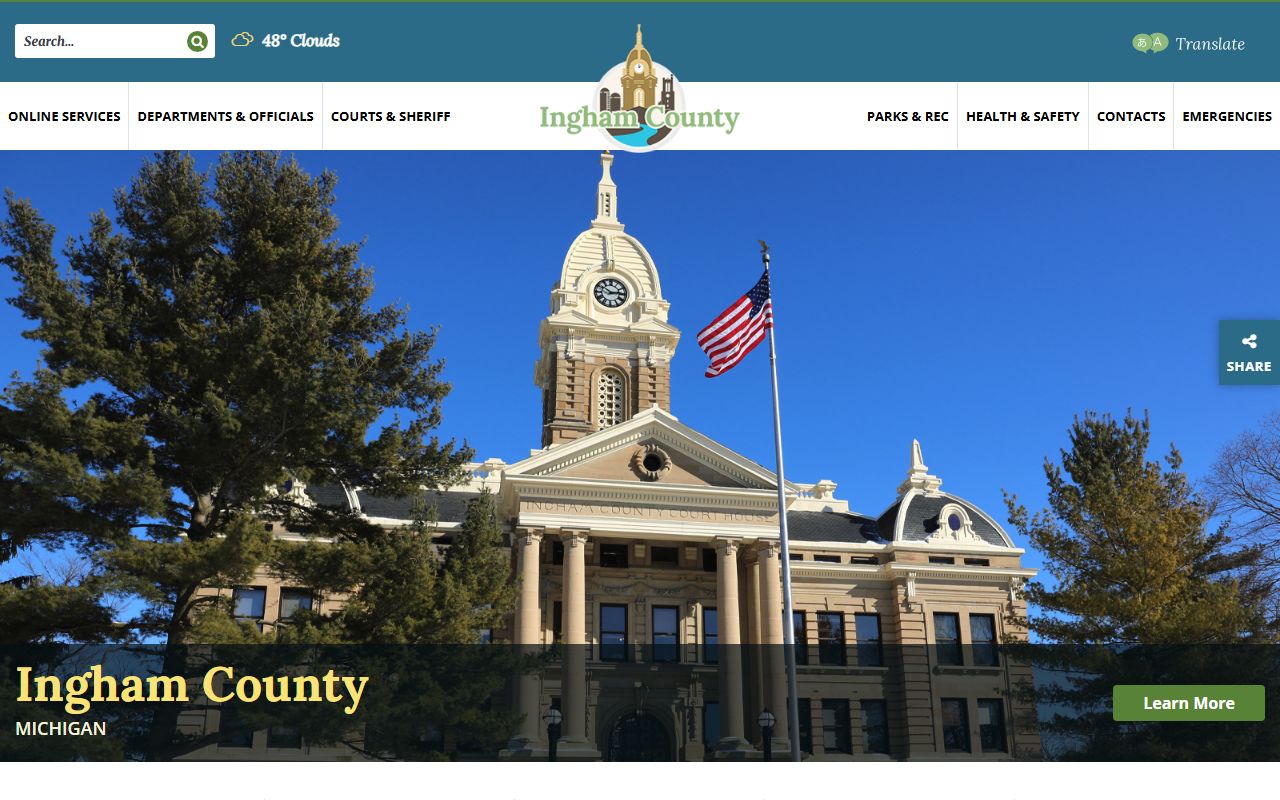 Ingham County official website
